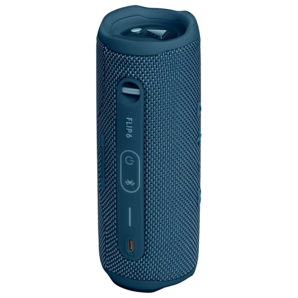 JBL Flip 6 - Portable Bluetooth Speaker, powerful sound and deep bass, IPX7 waterproof, 12 hours of playtime, JBL Party Boost for multiple speaker pairing for home, outdoor and travel (Blue) JBL Flip 6 - Portable Bluetooth Speaker, powerful sound and deep bass, IPX7 waterproof, 12 hours of playtime, JBL Party Boost for multiple speaker pairing for home, outdoor and travel (Blue)